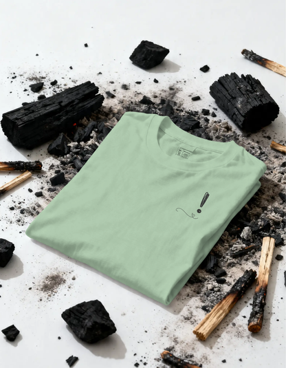The Exclamation | Terry Oversized Tee