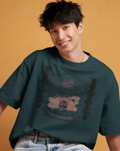 Ride. Rev. Repeat. | Oversized Classic Tee