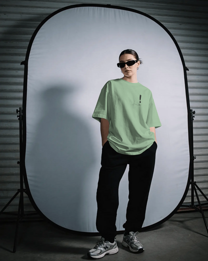 The Exclamation | Terry Oversized Tee